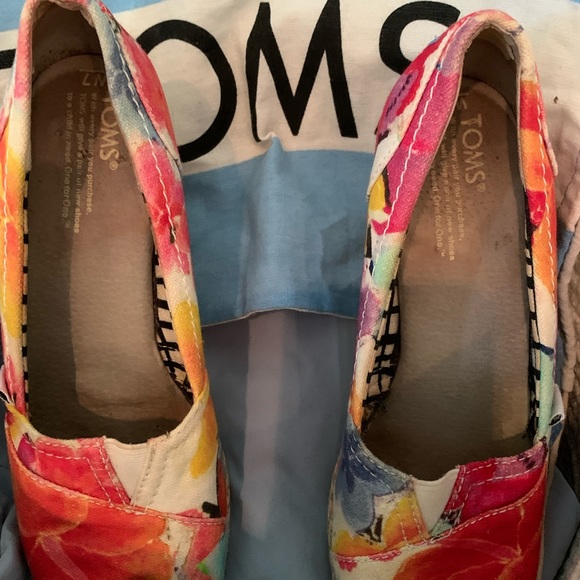 Toms floral wedges - Picture 3 of 4